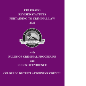 Colorado Revised Statutes (2022)